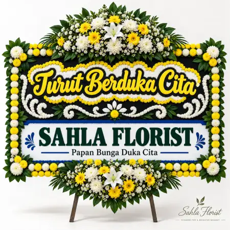 Papan Bunga Duka Pantai Indah Kapuk